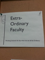 extraordinary faculty sign